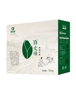 百丈峰禾田生態(tài)米5千克